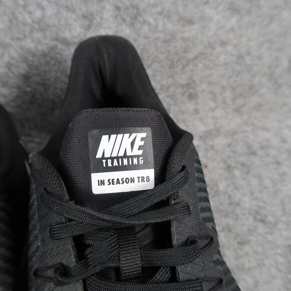 Nike Shoes Womens 10 Athletic Trainers In Season TR 8 Sneaker Active Sport Black - Picture 3 of 14